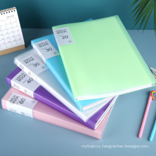 A4 plastic folder Student test papers pregnancy check sheet music folder